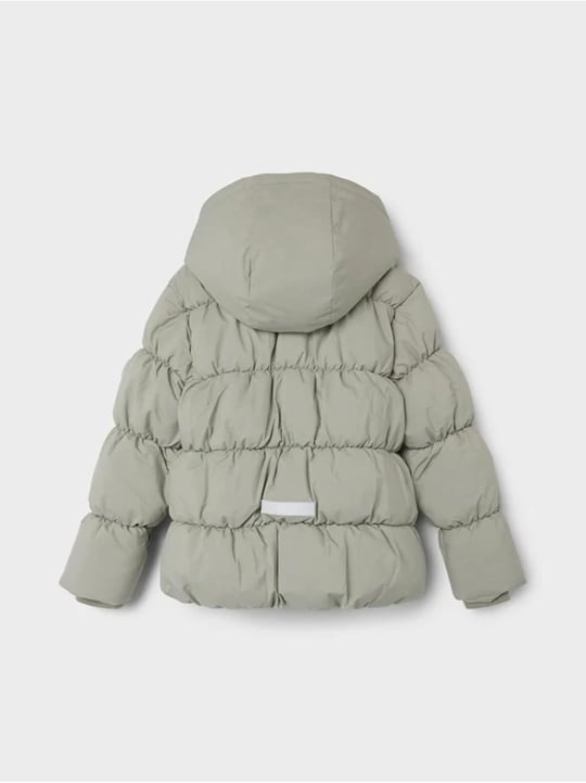 Name it Nkfmorning Unisex Çocuk Şişme Mont, Yeşil, 12 Yaş