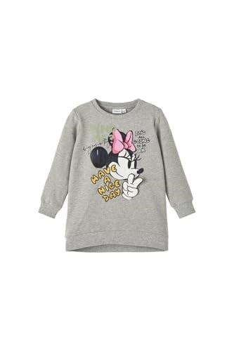 Name It NMFSIMINA MINNIE SWE TUNIC BRU WDI Elbise Kız çocuk