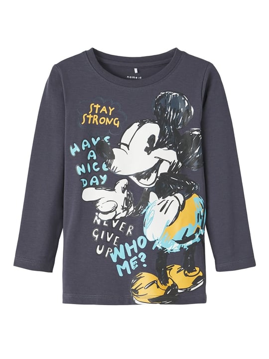 Name It NMMSTRYG MICKEY LS TOP WDI Tişört Erkek çocuk