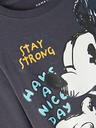 Name It NMMSTRYG MICKEY LS TOP WDI Tişört Erkek çocuk