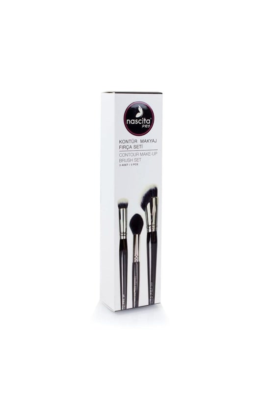 Nascita Pro Kontür Makyaj Fırça Seti 3Lü