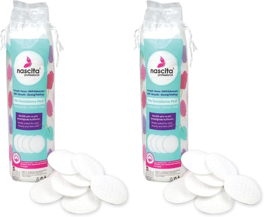 Nascita Yüz Temizleme Pedi Paketi 70 Li - Seçenekler: Pack of 2, 5 cm çap