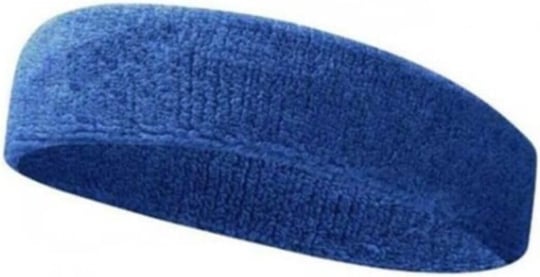 NASYA havlu ter bandı/kafa bandı/headband tenis saç bandı Mavi