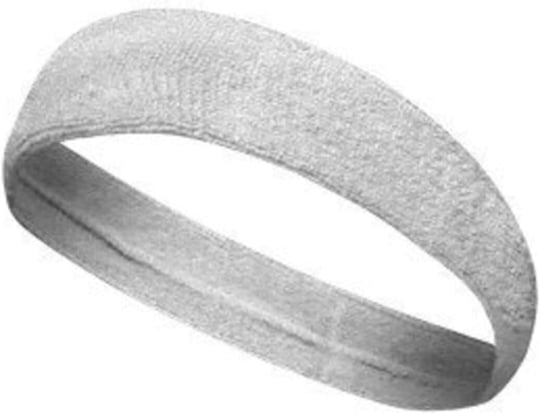 NASYA sporcu havlu kafa bandı, alın ter bandı headband Mavivoven kafa bandı Beyaz