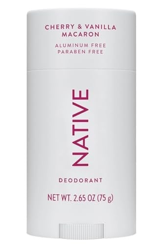 Native Cherry & Vanilla Macaron Alüminyumsuz Stick Deodorant 75Gr