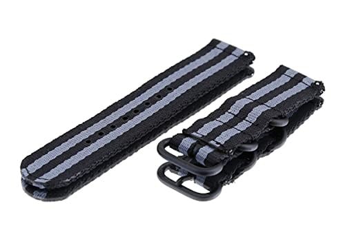 Nato Saat Kordonu - Cobra Tekstil Kumaş Kayışı - F39XWDB - 20mm 22mm Uyumlu Örme Kayış - Kadın Erkek Çok Renkli