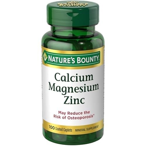 Natures Bounty Calcium Magnesium Zinc + D3 1 Paket(1 x 1 Stück)