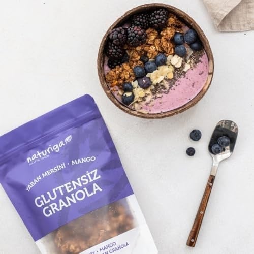 Naturiga Glutensiz Yaban Mersini & Mango Granola 250 gr