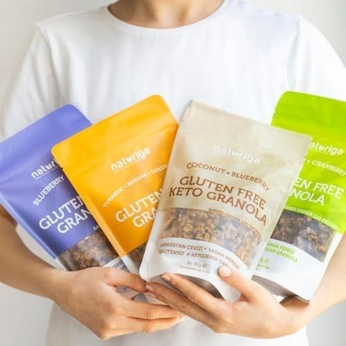 Naturiga Glutensiz Yaban Mersini & Mango Granola 250 gr