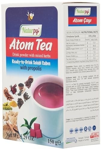 Naturpy Atom Çayı Propolisli İçime Hazır Küp Şeklinde 150 Gr