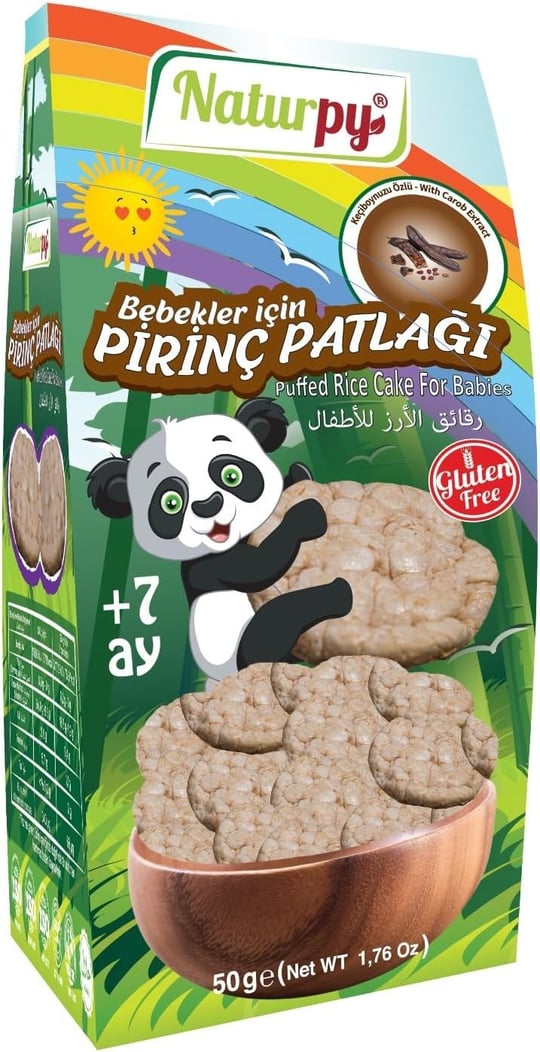 Naturpy Bebekler İçin Pirinç Patlağı - Keçiboynuzlu