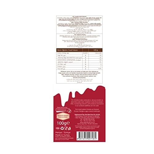 Naturpy Sütlü Çikolata 100 Gr