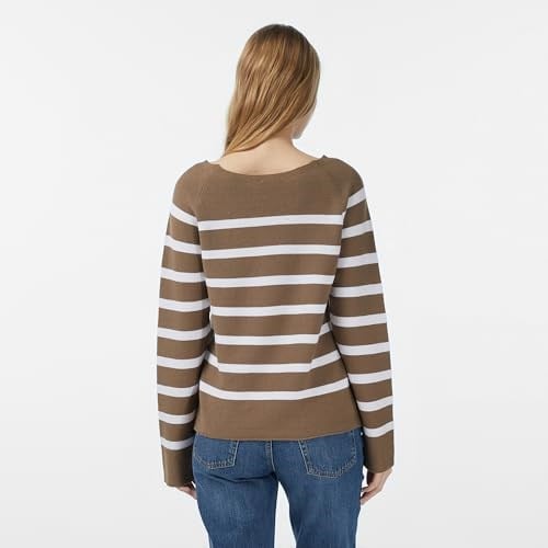 Nautica Kadın Kahverengi Regular Fit Kazak - Bedenler: XS, S
