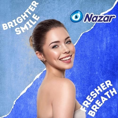 Nazar Şekersiz Nane Aromalı Sakız Damlaları 100 Adet