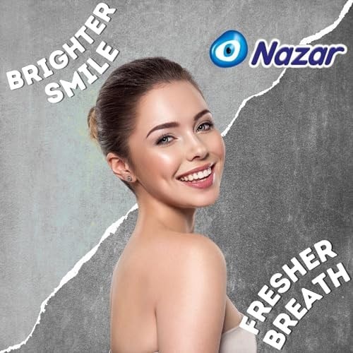 Nazar White Bikarbonatlı Şekersiz Sakız 5li 20 paket (Toplam 100 adet)