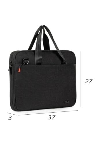 Necati Çanta Macbook Organizer Laptop Evrak Çantası 13 & 14 Inç Siyah
