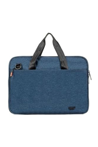 Necati Çanta Macbook Organizer Laptop Evrak Çantası 13 & 14 Inç Lacivert