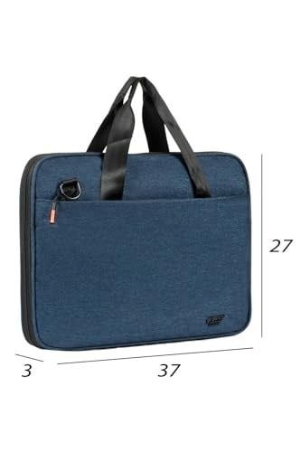 Necati Çanta Macbook Organizer Laptop Evrak Çantası 13 & 14 Inç Lacivert