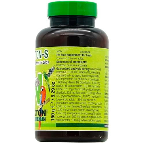 Nekton S Multivitamin Takviyesi Kuşlar İçin, 150 Gr - Seçenekler: 1 stück (1er Pack), 150 g (1er Pack)