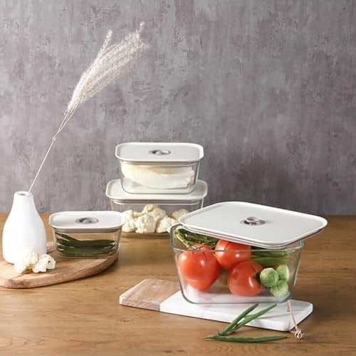 Neoflam FİKA CLIK DİKDÖRTGEN SAKLAMA KABI 470ML BEJ