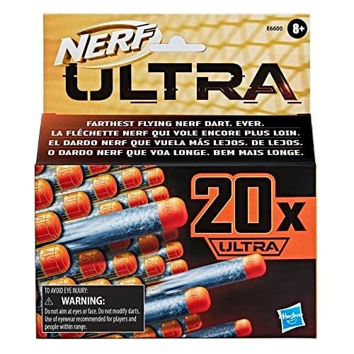Nerf Ultra One 20li Dart Dolum Paketi - Sadece Ultra Serisi İle Uyumlu Orijinal Yedek Mermi - En Uzak Mesafe Dartı