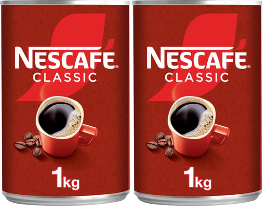 Nescafé Classic Teneke Kutu 1000 Gr (2 paketi)
