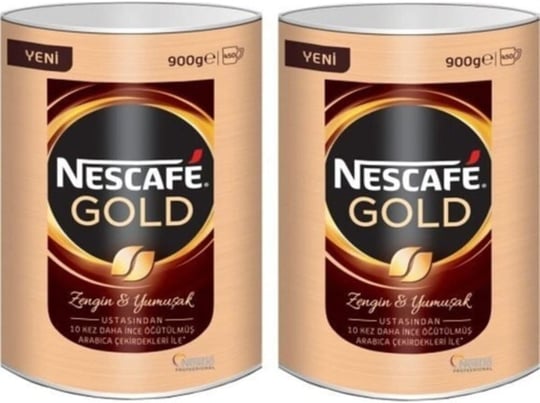 NESCAFÉ Gold Kahve Teneke 2 x 900 G