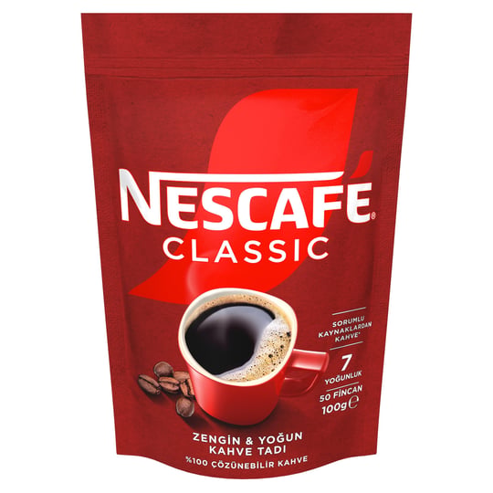 Nescafé Nescafe Classic Çözünebilir Kahve Ekopaket, 100 g