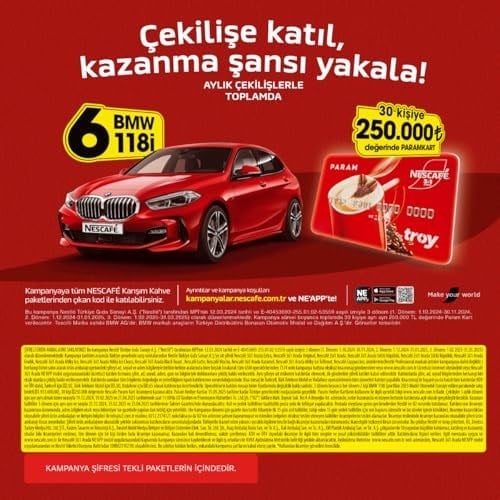 Nescafe 3ü1 Arada 10lu paket