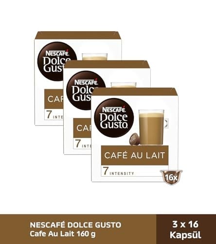 Nescafe Dolce Gusto Cafe Au Lait 48 Kapsül 160 Gr x 3