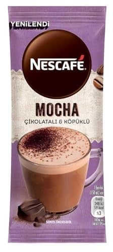 Nescafe, Mocha Çikolatalı Ve Köpüklü Çözünebilir Kahve Karışımı, 17 Gram x 9 Adet