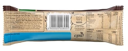 Nesfit Bitter Çikolatalı Tam Tahıllı Bar 23.5 g x 16