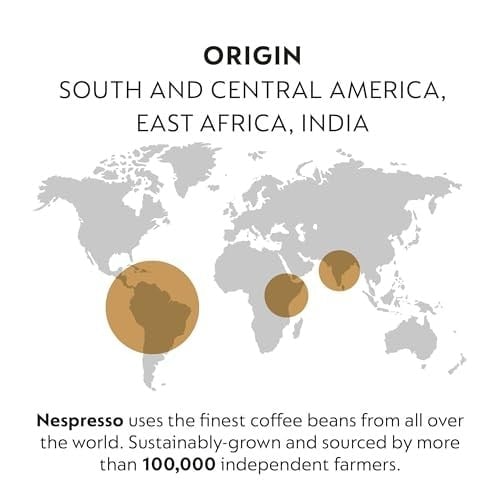 Nespresso Kapsüller OriginalLine, Çeşitlilik Paketi, Hafif, Orta, Koyu Kızarmış Espresso Kahve, 50 Adet Espresso Kahve Kapsülleri, 1.5 oz Brews