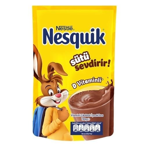 Nesquik Çikolatalı İçecek Tozu 180 Gr