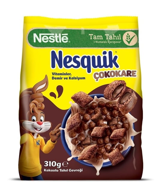 Nesquik Çokokare Çikolatalı Tahıl Gevreği, 310 g