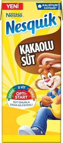 Nesquik Kakaolu Süt, 180 ml x 27