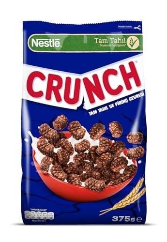 Nestlé , Crunch Tam Tahıl Ve Pirinç Gevreği, 375gr
