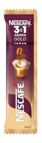 Nestle Nescafe 3ü1 Arada Gold Yoğun 10lu Çoklu Paket 10x 17,6 g