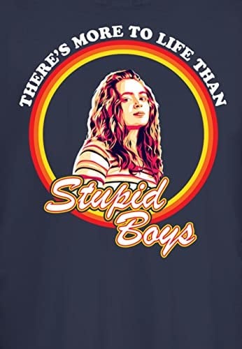 Netflix Stranger Things Bisiklet Yaka Tişört Kadın