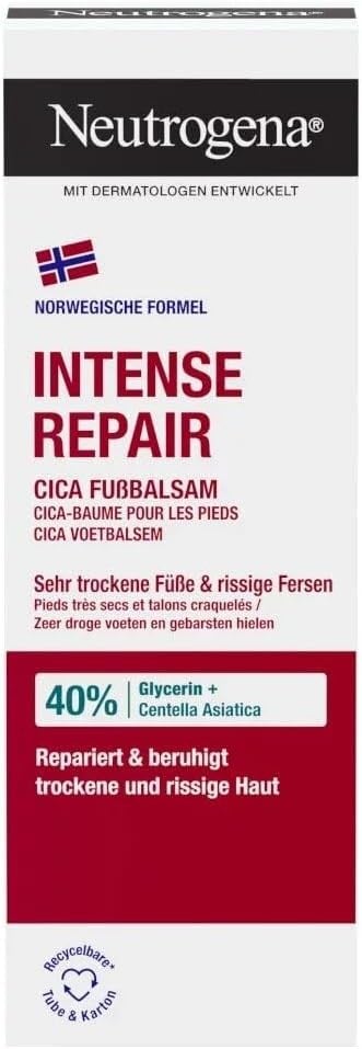 Neutrogena Norveç formülü ayak bakımı, çatlak topuklarda merhem, 50 ml