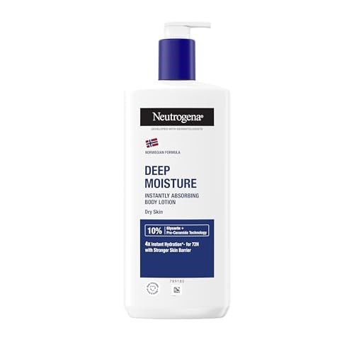 Neutrogena Yoğun Nemlendirici Parfümlü Vücut Losyonu (400 ml)— Kuru ciltler için vücut nemlendiricisi — Pro-Seramid ve Gliserin Teknolojisi ile geliştirilmiş formül