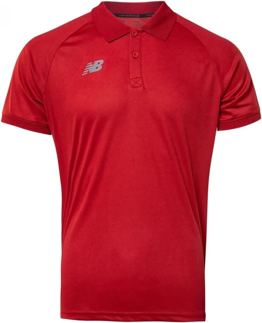 New Balance Erkek Performans Polo Tişört - TST2213-RED L