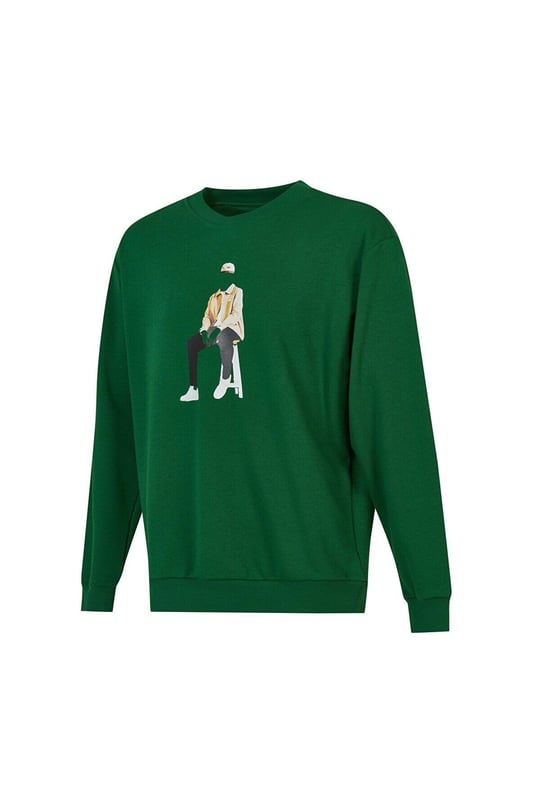 New Balance Erkek Sweatshirt MNC3412