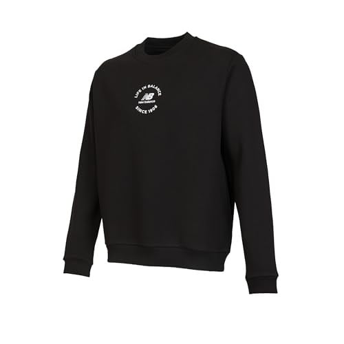 New Balance UNC3348-BK Sweatshirts Üniseks Yetişkin