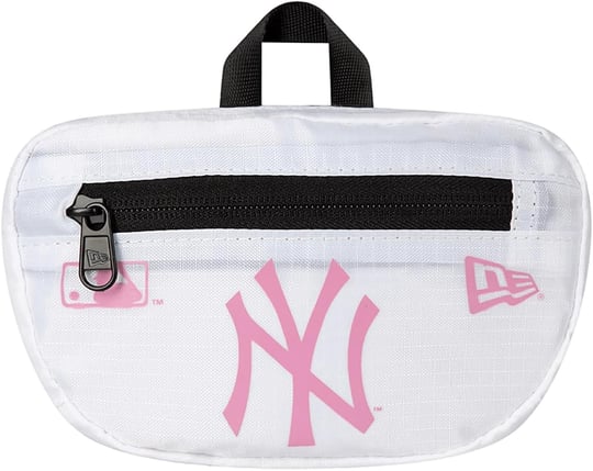 New Era MLB Micro Waist Bag NEYYAN WHIWRO Bel çantası, Erkek, Beyaz (Beyaz), Tek Boyut