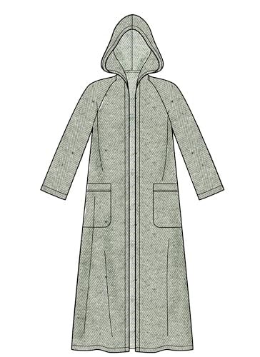 New Look Kesim deseni, kağıt, beyaz, 32 ila 50 (XS ila XL)