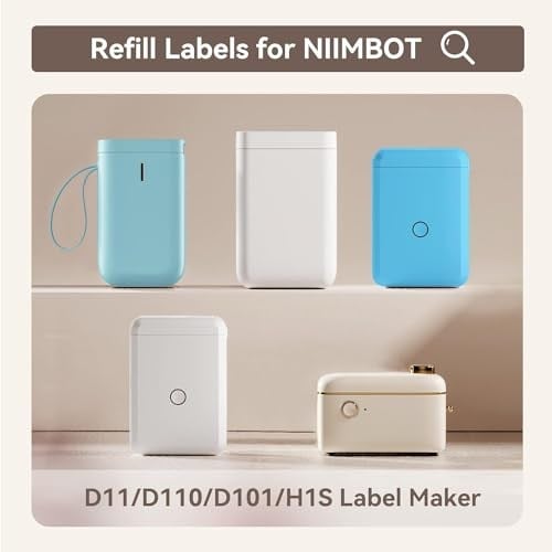 NIIMBOT Termal Etiket Makinesi Kağıdı 0,47 