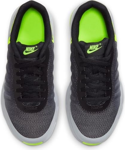 NIKE Air Max Invigor Gymnastics Shoes, Wolf Grey/Volt-Black, 11.5 UK Child