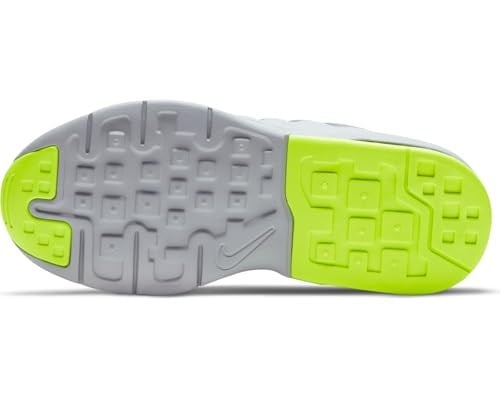 NIKE Air Max Invigor Gymnastics Shoes, Wolf Grey/Volt-Black, 11.5 UK Child