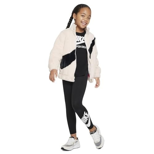 Nike Bıg Swoosh Faux Fur Ceket 36J828-782